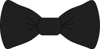 Black Bow Tie Clip Art   Transparent Png Black Bow Tie Image