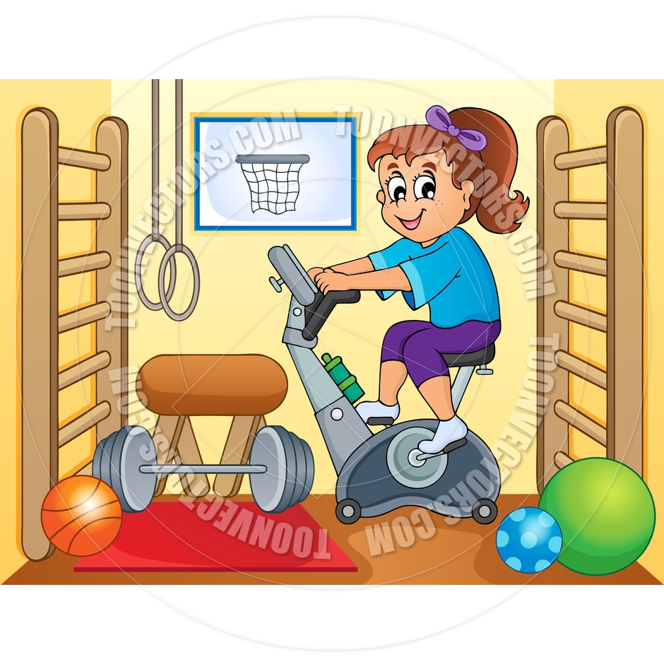 Cartoon Sport And Gym Topic Image By Clairev   Toon Vectors Eps  50210