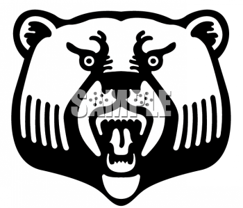 Clip Art  Grizzly Bear Mascot