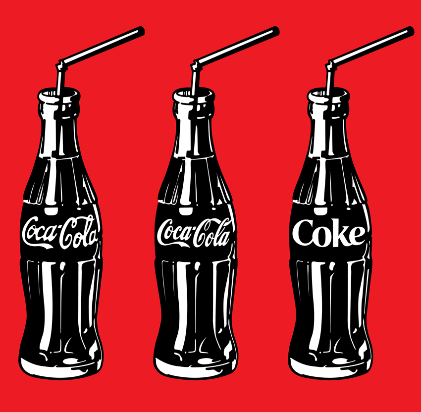 Coke Art Graphic Corner  Free Coca Cola Vector Art Images   Graphics