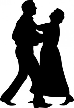 Dancing Couple Clip Art Free Vector In Open Office Drawing Svg    Svg