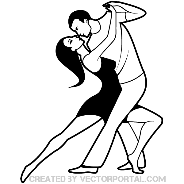 Dancing Couple Clip Art Image   123freevectors