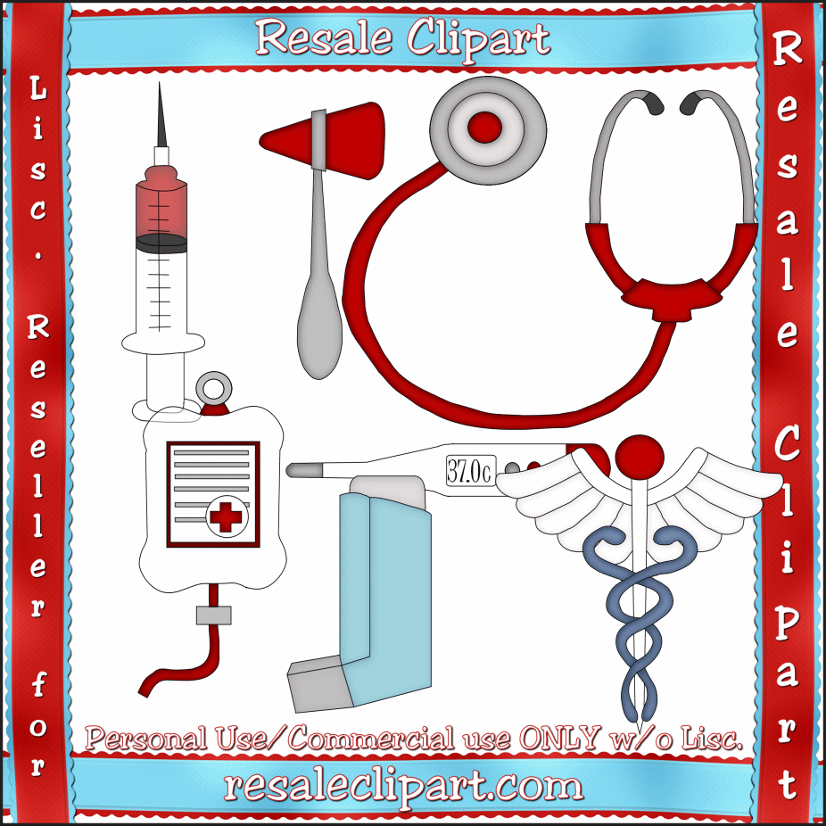 Doctor Supplies Clipart From R Esale Clipart Includes Needles