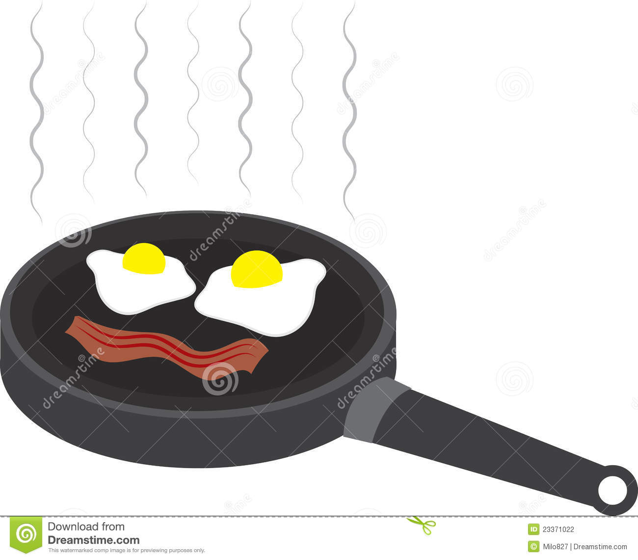 Eggs And Bacon Stock Photography   Image  23371022