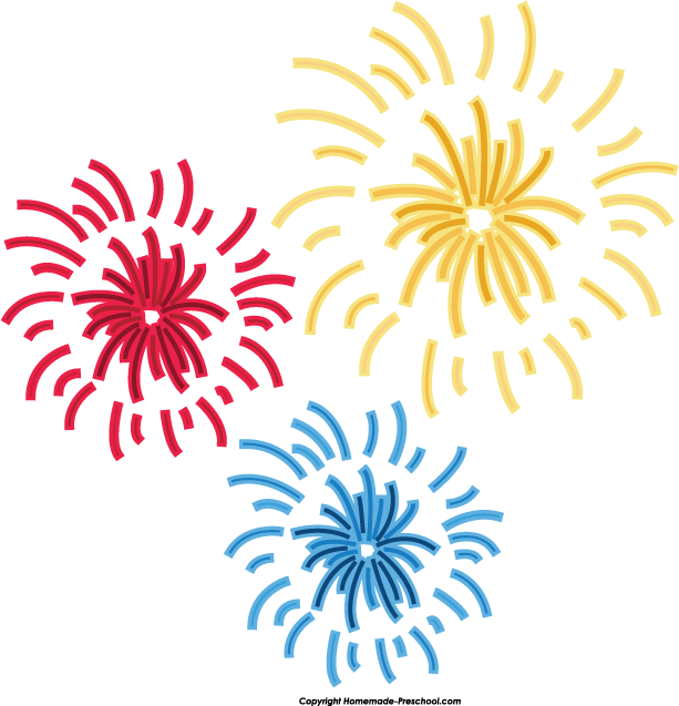 Home Free Clipart Fireworks Clipart Big Fireworks