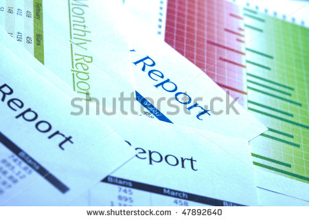 Monthly Report Stock Photo 47892640   Shutterstock