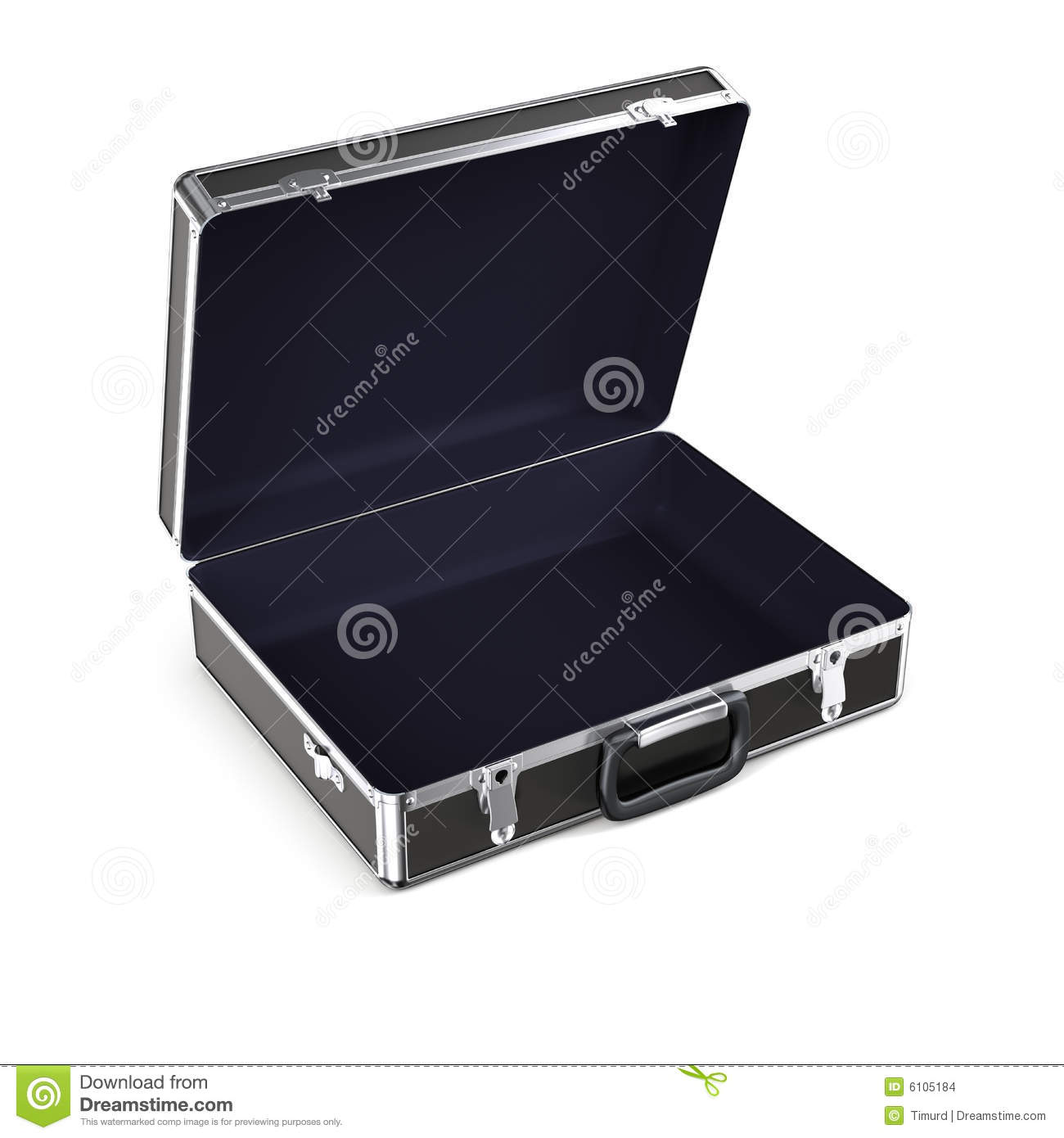 Open Briefcase Stock Images   Image  6105184