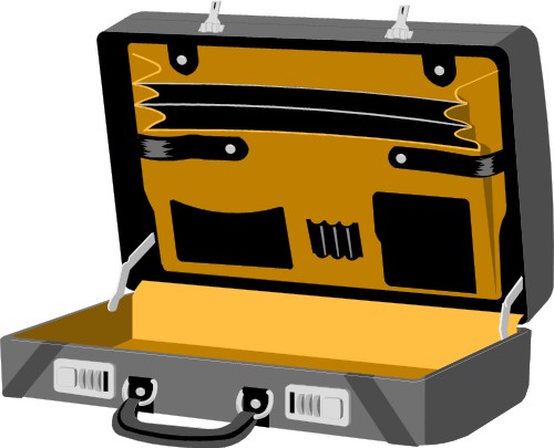 Open Executive Briefcase  Briefcase