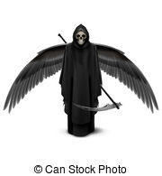 Two Winged Angel Of Death   Angel Of Death With Two Wings