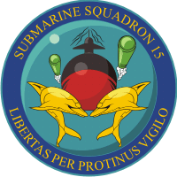 Vector Image Of U S  Navy Commander Submarine Squadron 15  Comsubron    