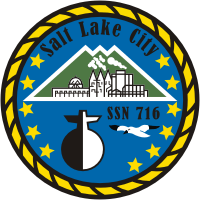 Vector Image Of U S  Navy Uss Salt Lake City  Ssn 716  Submarine    