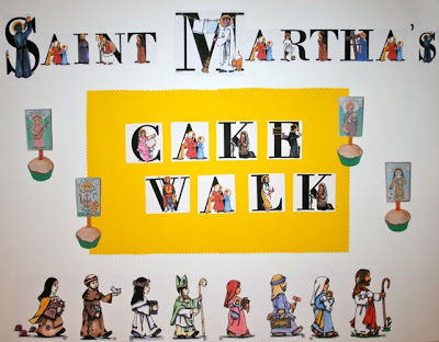 Cake Walk Game St  Martha S Cake Walk