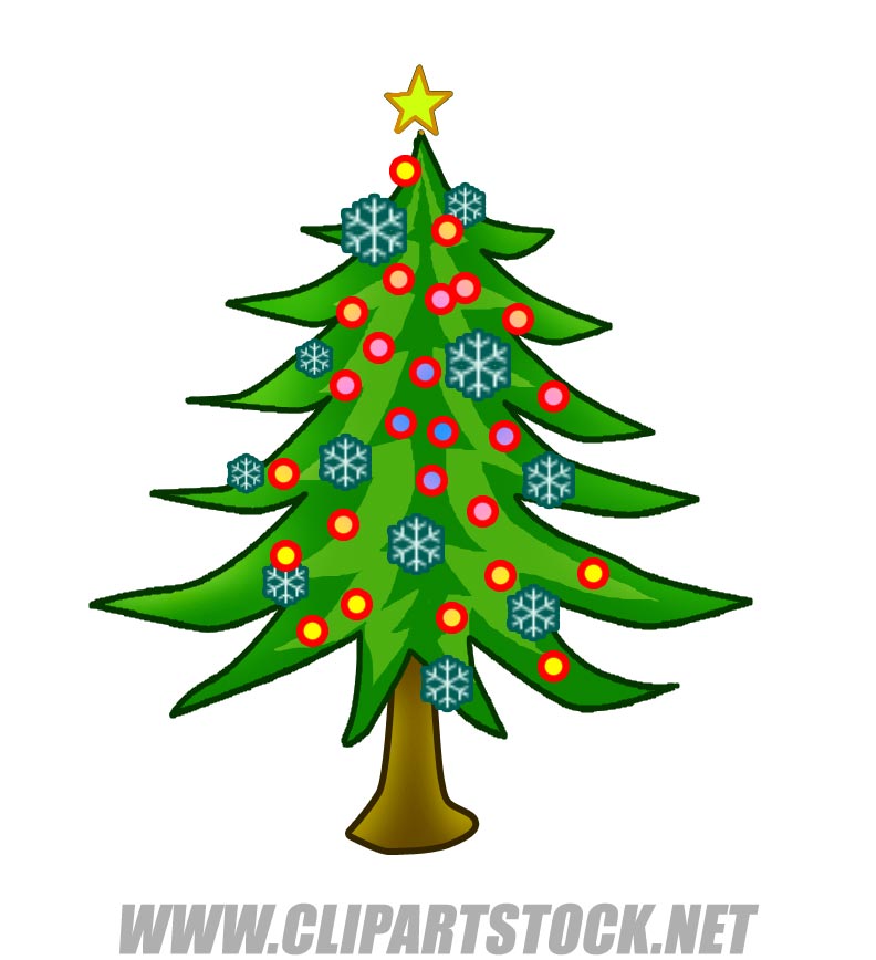 Christmas Tree Clipart Pic 8 Www Clipartstock Net 62 Kb 792 X 868 Px