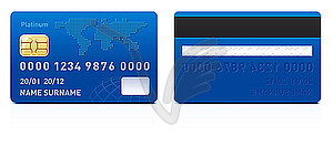 Credit Card   Vector Clipart