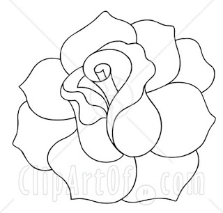 Embroider The Roses I Used This Image From Clipartof Com