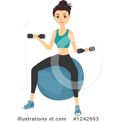 Free  Rf  Fitness Clipart Illustration  1242603 By Bnp Design Studio