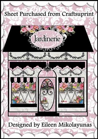 Jardinerie French Garden Center Boutique Clipart   Designer Resources
