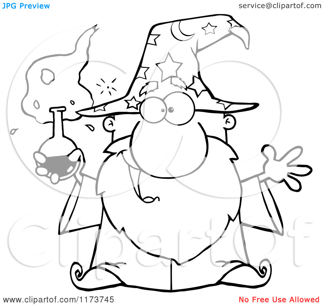 Little Old Man Clipart And White Old Wizard Man