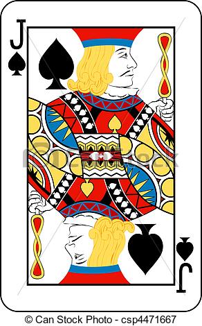 Of Spades   Jack Of Spades Playing Card Csp4471667   Search Clipart