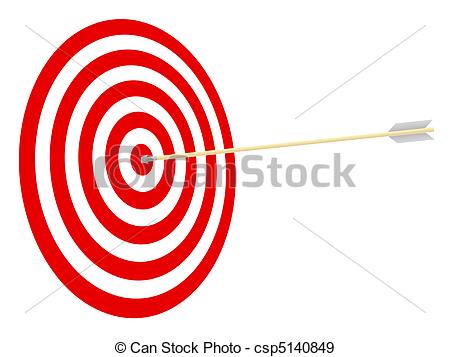 Of Target And Arrow   Hit The Target Csp5140849   Search Clip Art