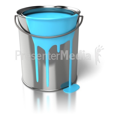Paint Can Dripping   Home And Lifestyle   Great Clipart For    