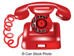Rotary Phone Vector Clip Art Eps Images  339 Rotary Phone Clipart