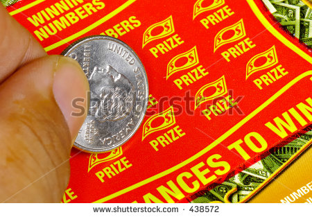 Scratch Lotto Ticket Stock Photo 438572   Shutterstock