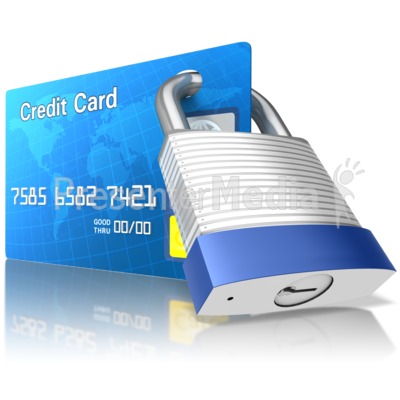 Secured Credit Card   Presentation Clipart   Great Clipart For
