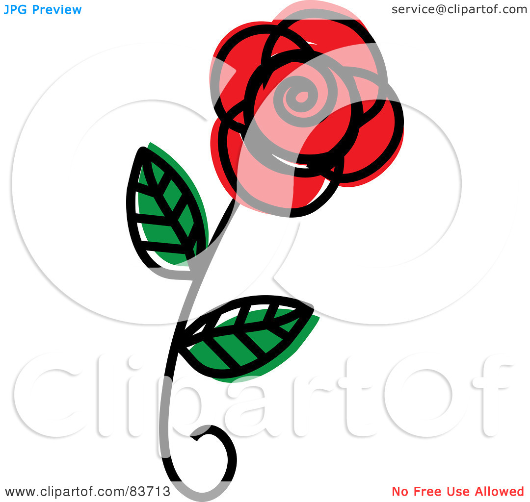 Single Rose Clip Art   Clipart Panda   Free Clipart Images
