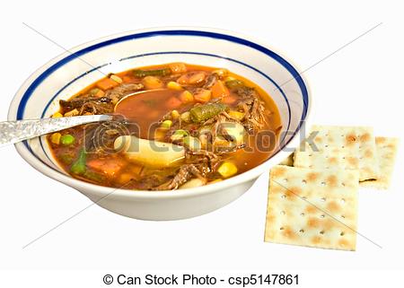 Stock Photo   Vegetable Soup Or Brunswick Stew   Stock Image Images
