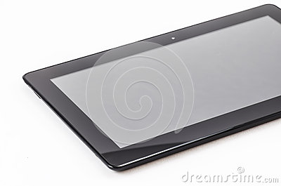 Windows Tablet Black On White Background
