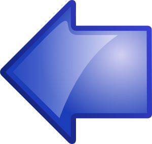 Arrow Blue Left Clip Art At Clker Com   Vector Clip Art Online