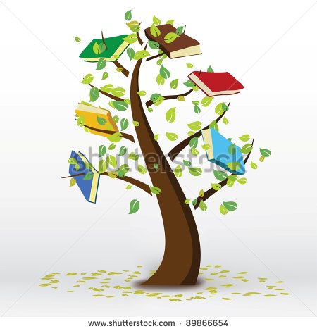 Book Tree Plant Growth Books Stock Photos Illustrations And Vector