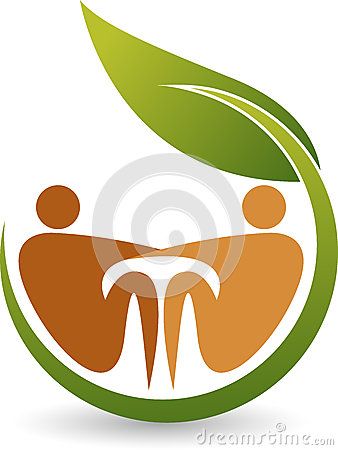 Illustration Art Of A Eco Kidney Care Logo With Background