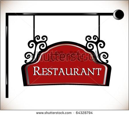 Vector Images Illustrations And Cliparts  Restaurant Vector Sign