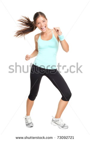 Zumba Dancer Clipart Shutterstock Zumba Fitnes   