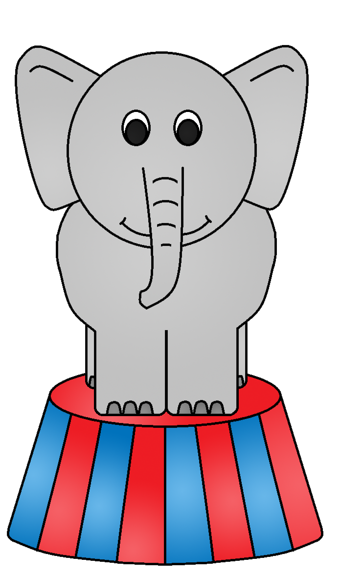 Baby Circus Elephant Clipart   Clipart Panda   Free Clipart Images