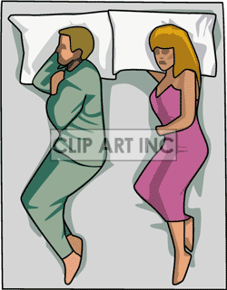 Couple Sleeping In Bed   Download File To Remove The Watermark