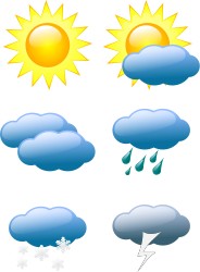 Free Weather Symbol Clipart   Public Domain Weather Symbol Clip Art    