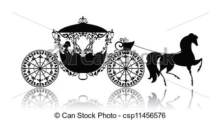 Royal Carriage Clipart Of A Horse Carriage