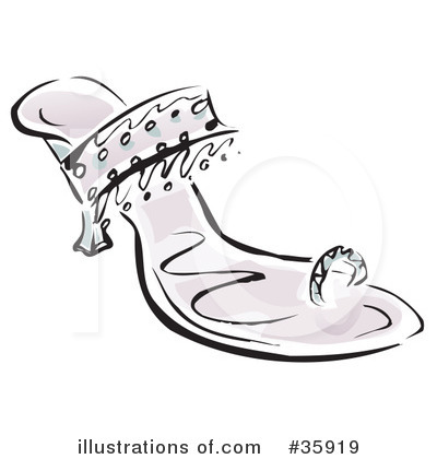 Royalty Free  Rf  Shoes Clipart Illustration By Lisa Arts   Stock