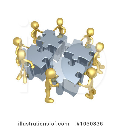 Royalty Free  Rf  Teamwork Clipart Illustration By 3pod   Stock Sample