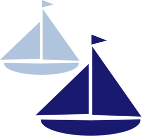 Sailboat Silhouette Clip Art At Clker Com   Vector Clip Art Online    