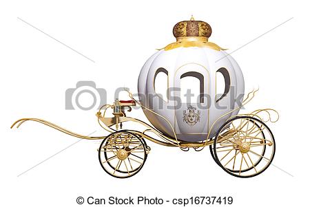 Stock Illustration   Fairy Tale Royal Carriage   Stock Illustration