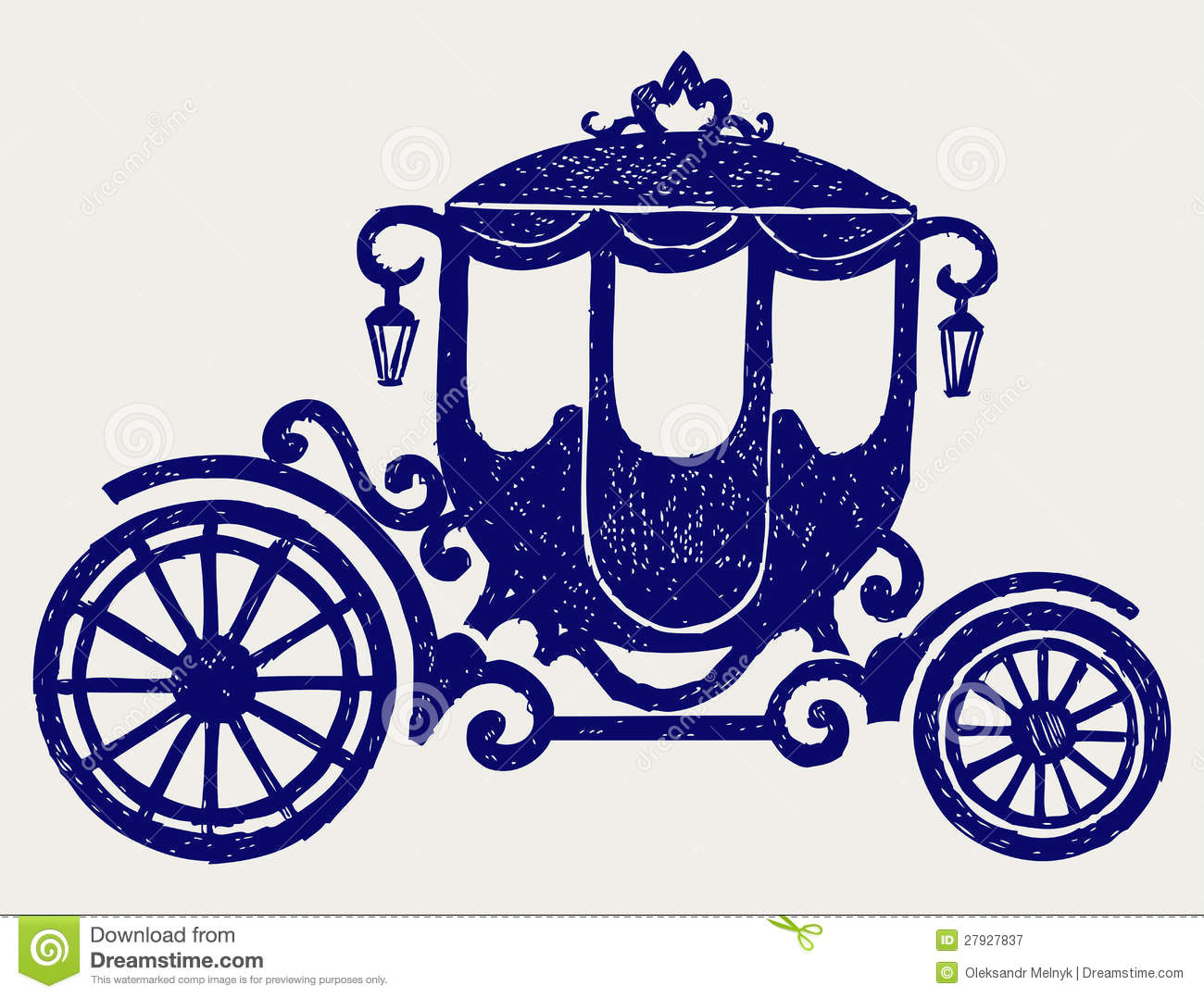 Vintage Carriage Royalty Free Stock Photography   Image  27927837