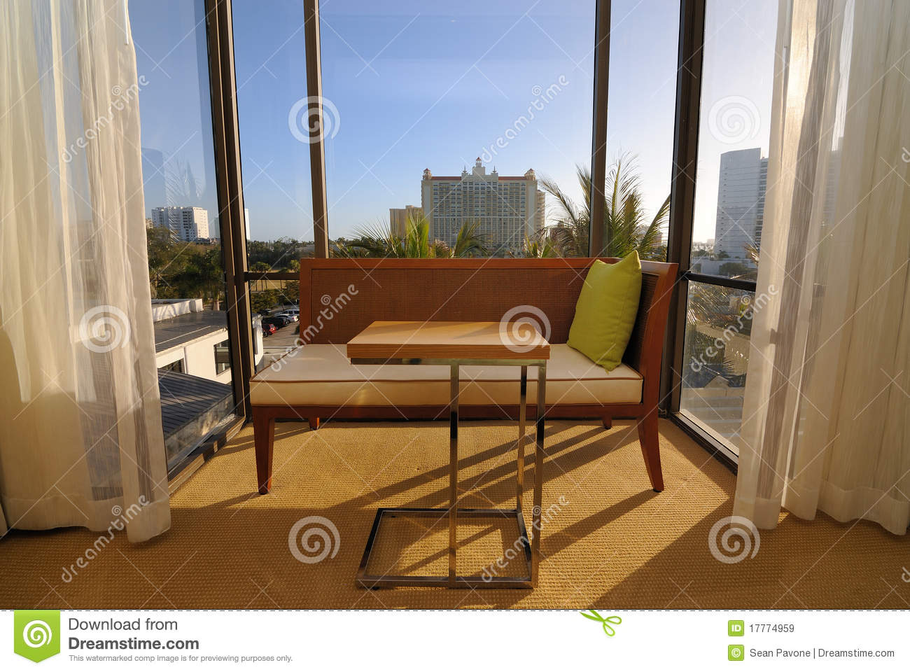 Bay Window And Seat Royalty Free Stock Images   Image  17774959