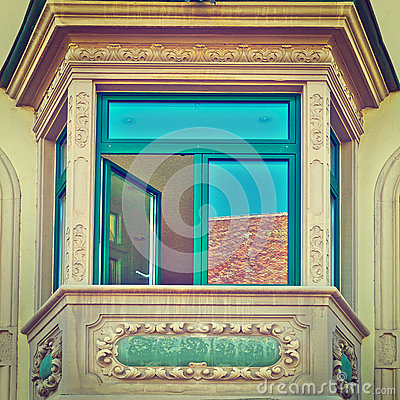 Bay Window On The Renovated Facade Of The Old Swiss House Instagram