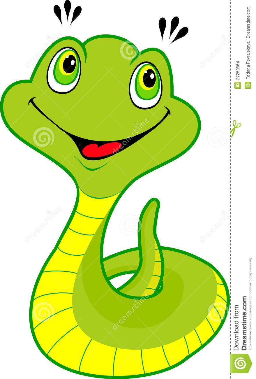 Cute Snake Clipart Cute Cartoon Snake 27259564 Jpg