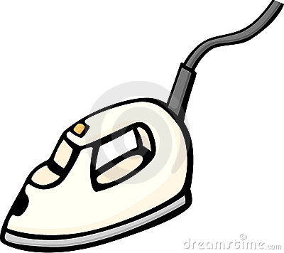 Electric Steam Iron Vector Illustration Stock Photography   Image