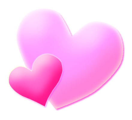 Hot Pink Heart Clipart   Clipart Panda   Free Clipart Images
